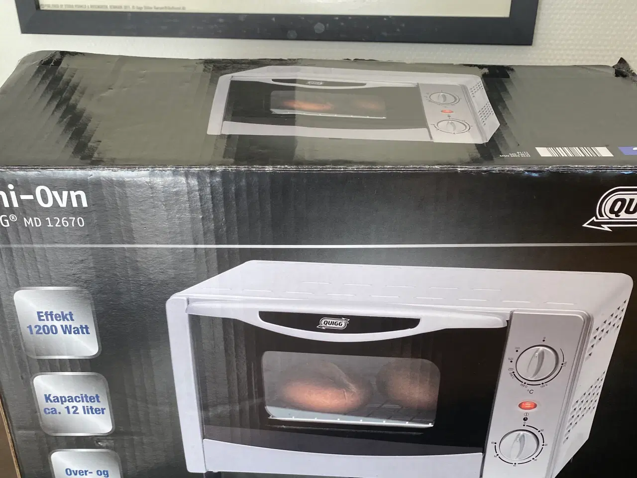 Billede 4 - Ubrugt miniovn, effekt 1200 watt