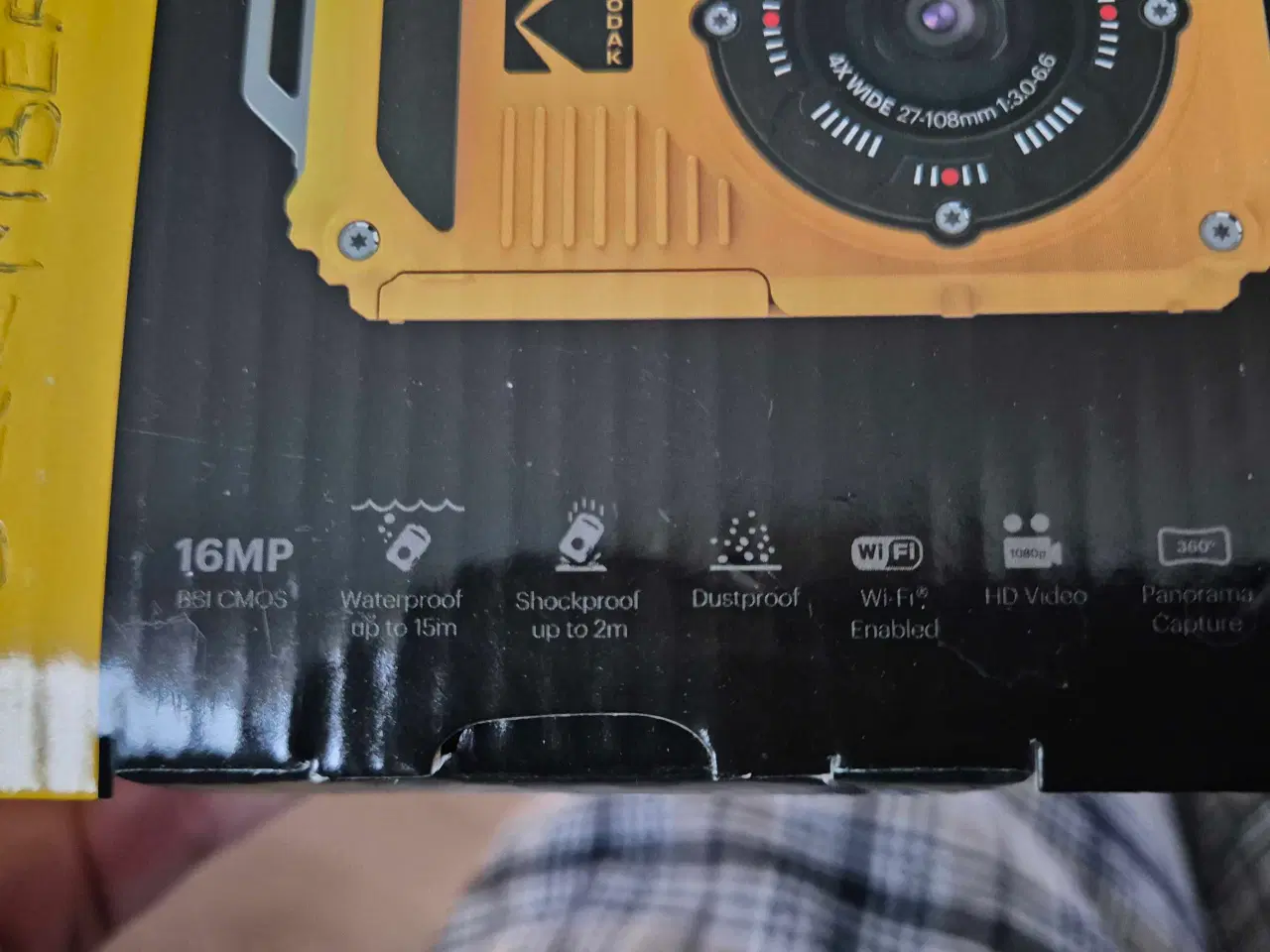 Billede 1 - Kodak Pixpro WP2Z vandtæt kamera