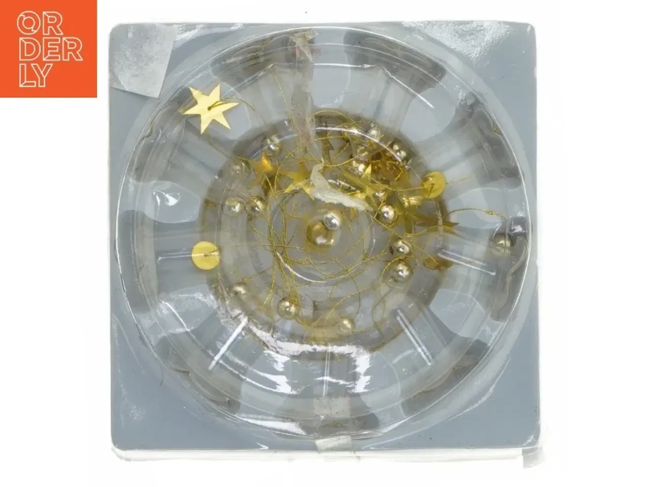 Billede 1 - Dekorativt guld uro