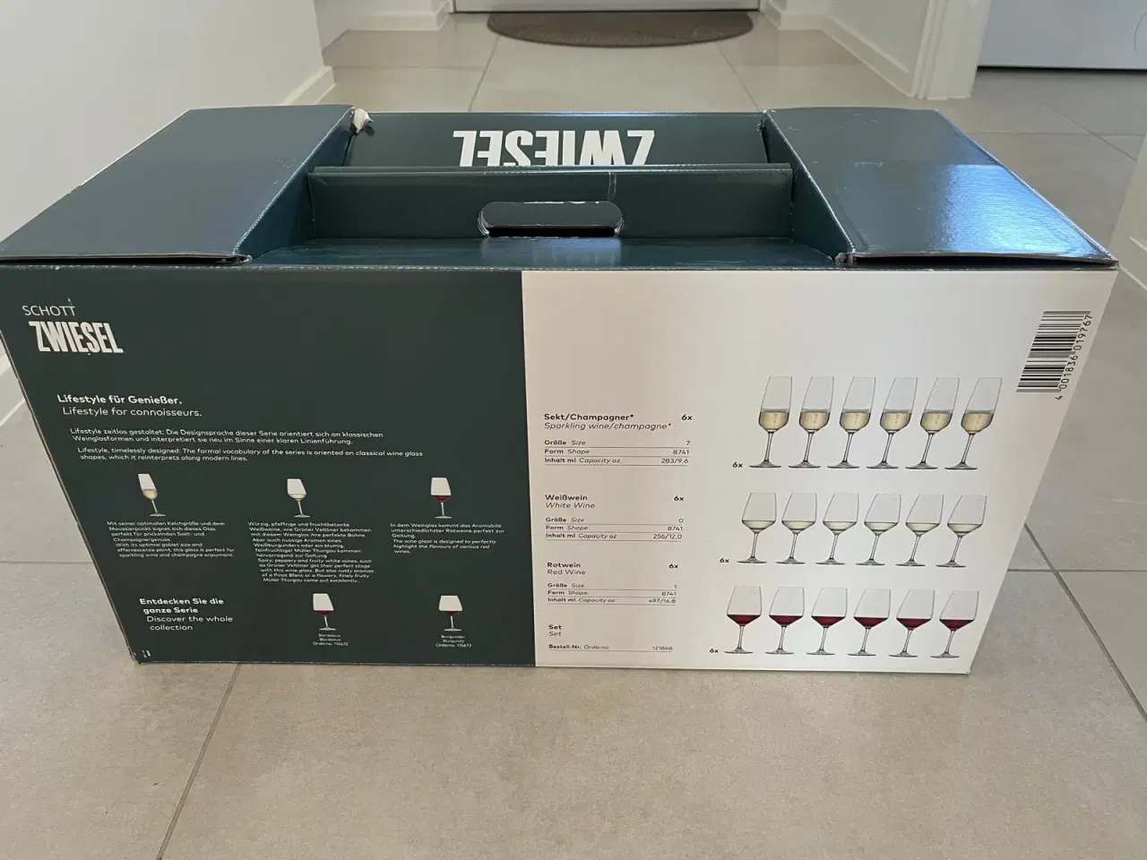 Billede 2 - 18 Stk. helt ny glas