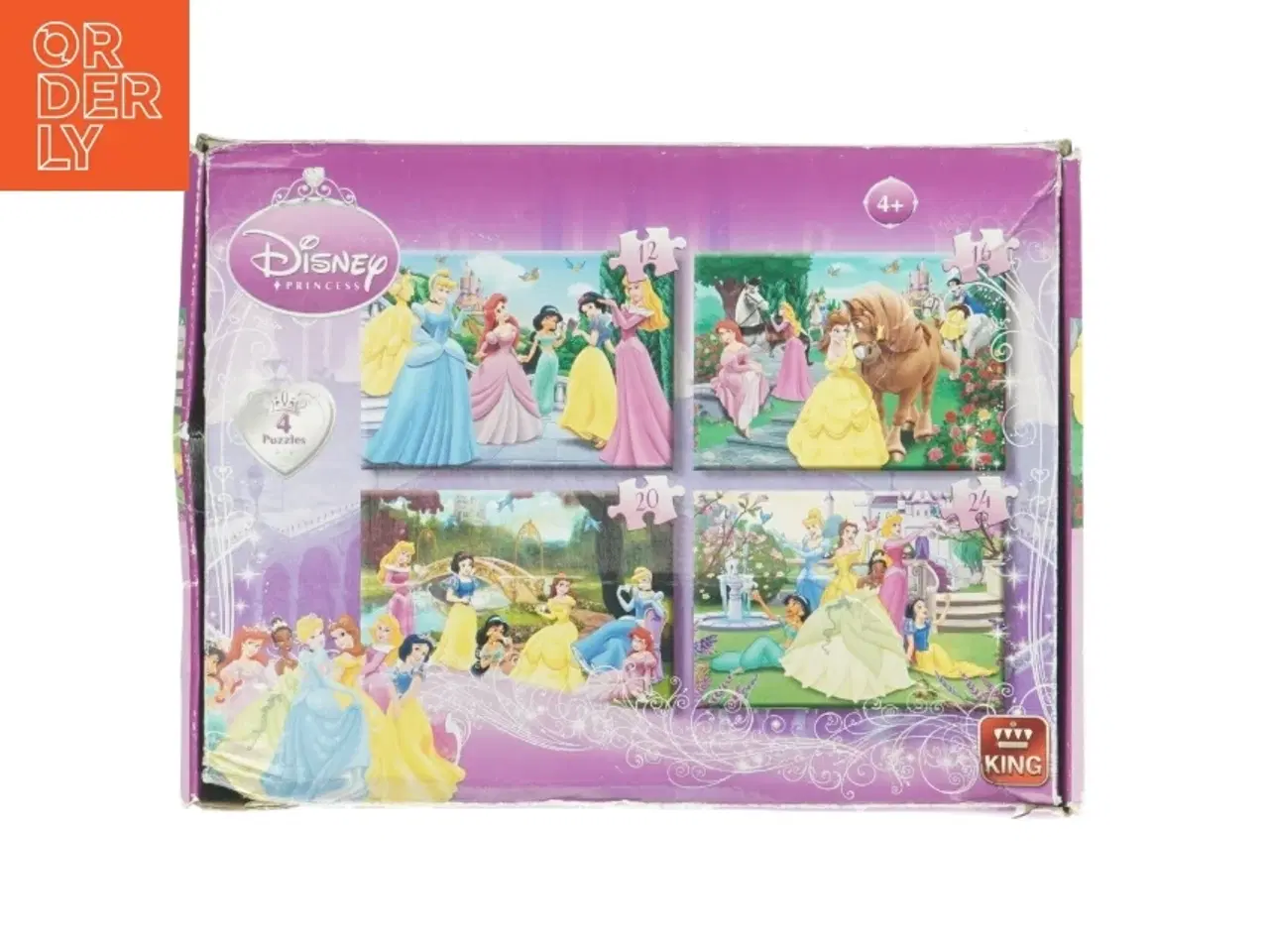 Billede 4 - Disney Prinsesse puslespil fra Disney
