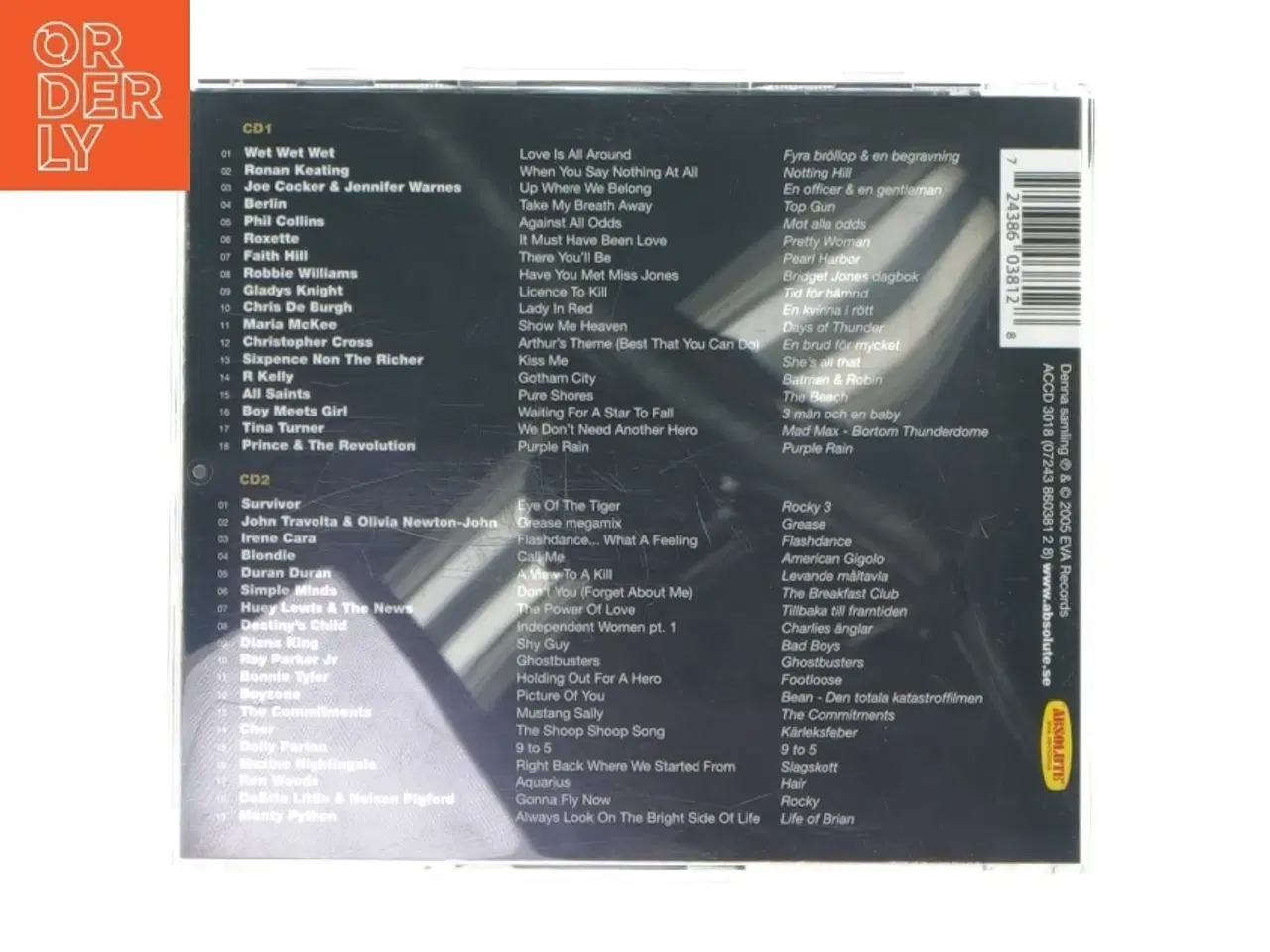 Billede 2 - Absolute Movie Classics dobbelt CD fra Absolute