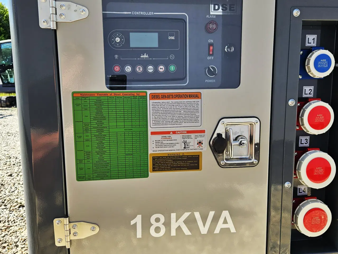 Billede 7 - Leroy-Somer Generator / 18 KVA / Fabriksny