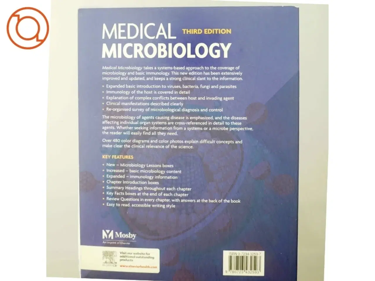Billede 3 - Medical microbiology (Bog)