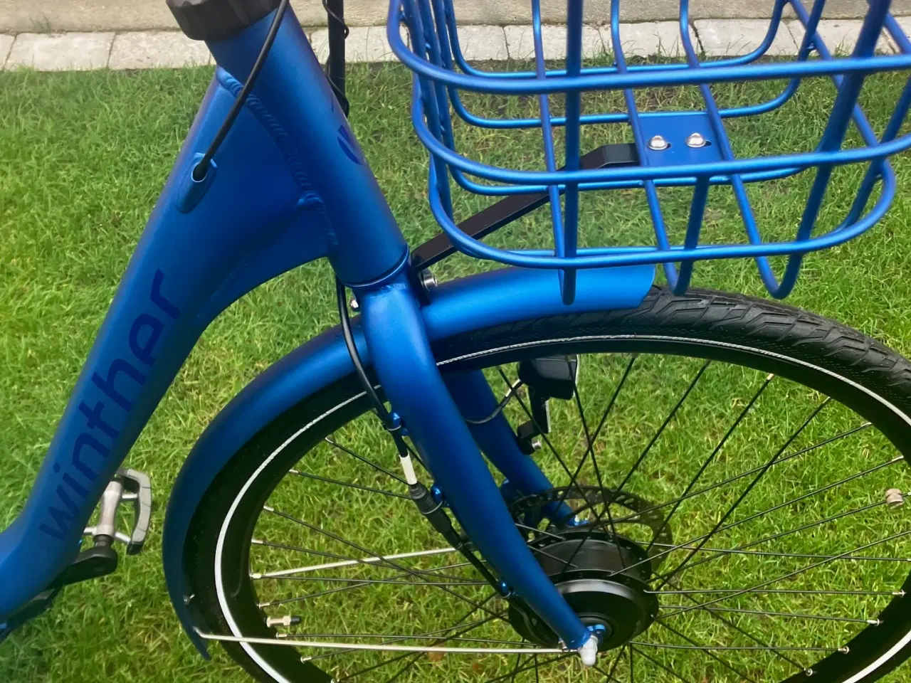 Billede 3 - Elcykel Winther Superbe 1. Står som ny.