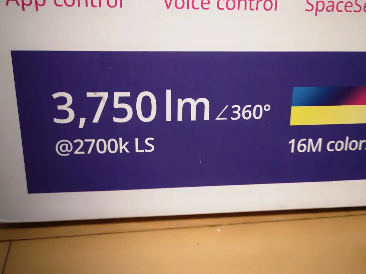 Billede 9 - WiZ SuperSlim LED-loftlampe RGBW Ø54cm hvid