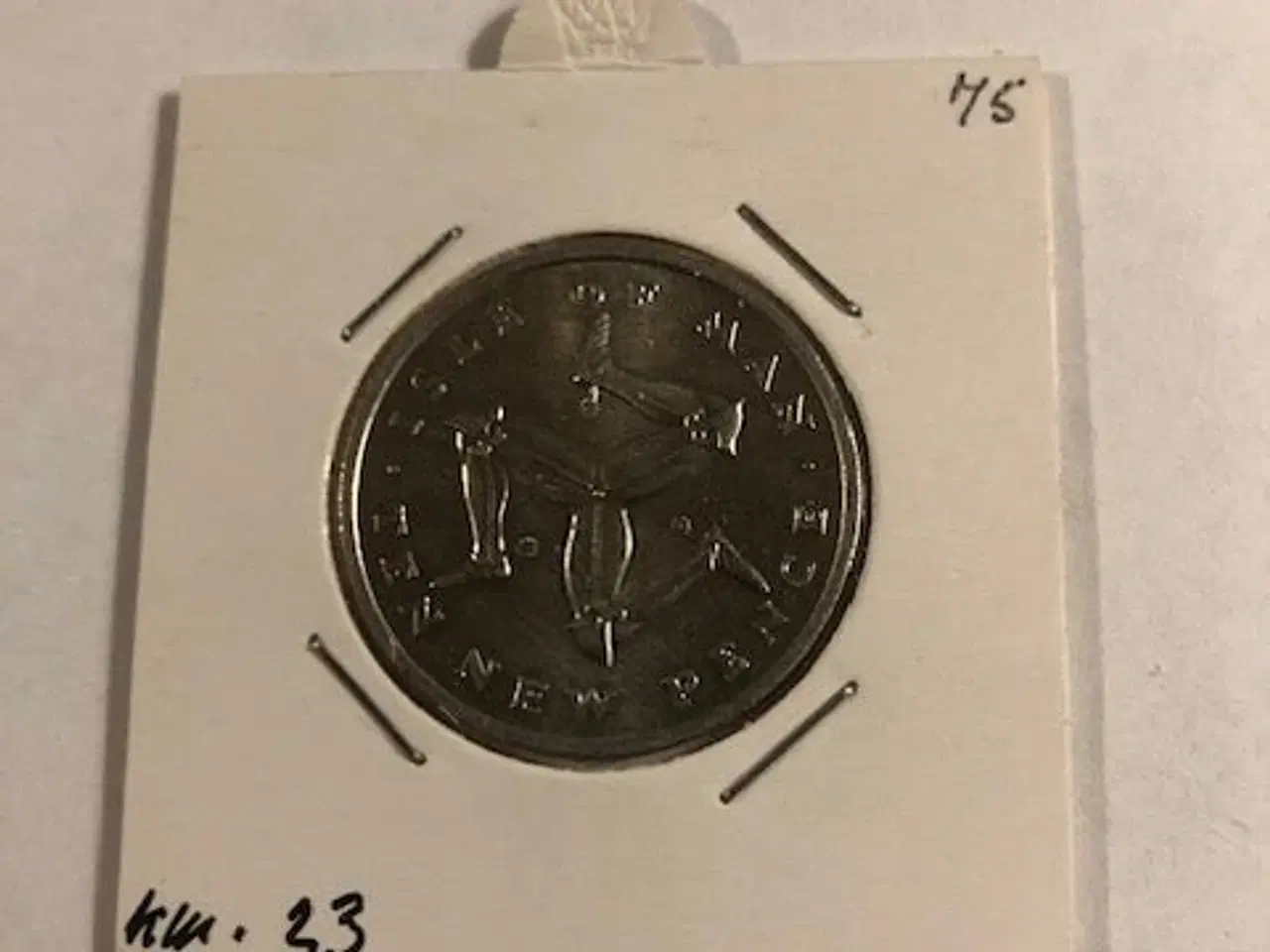 Billede 1 - 10 New Pence Isle of man 1975