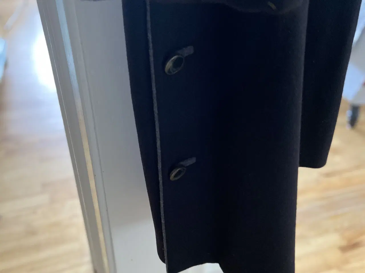 Billede 11 - Ny Steinbock uldfrakke med aftagelig pelskrave.