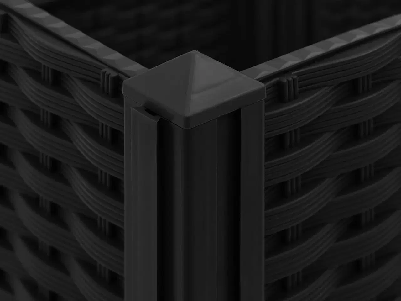 Billede 4 - Højbed 40x40x38 cm polypropylen