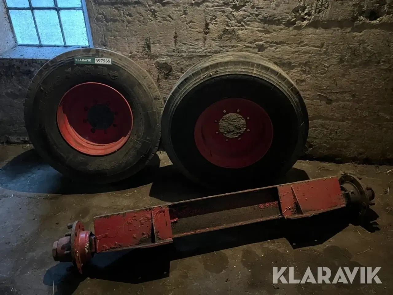 Billede 3 - Aksel med hjul