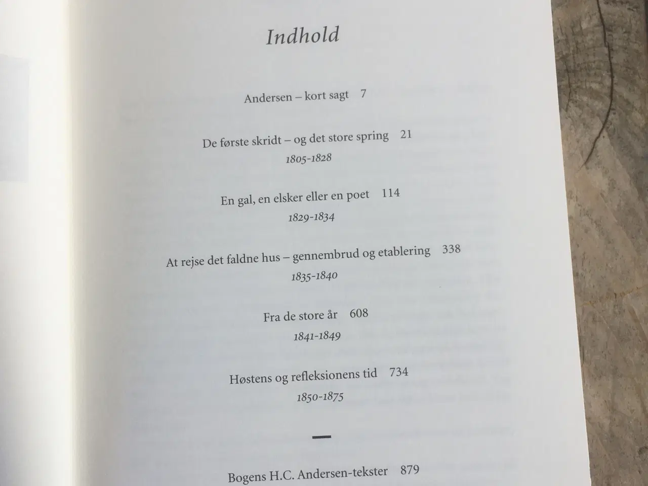 Billede 5 - HCA et livs digtning, H.C. Andersen