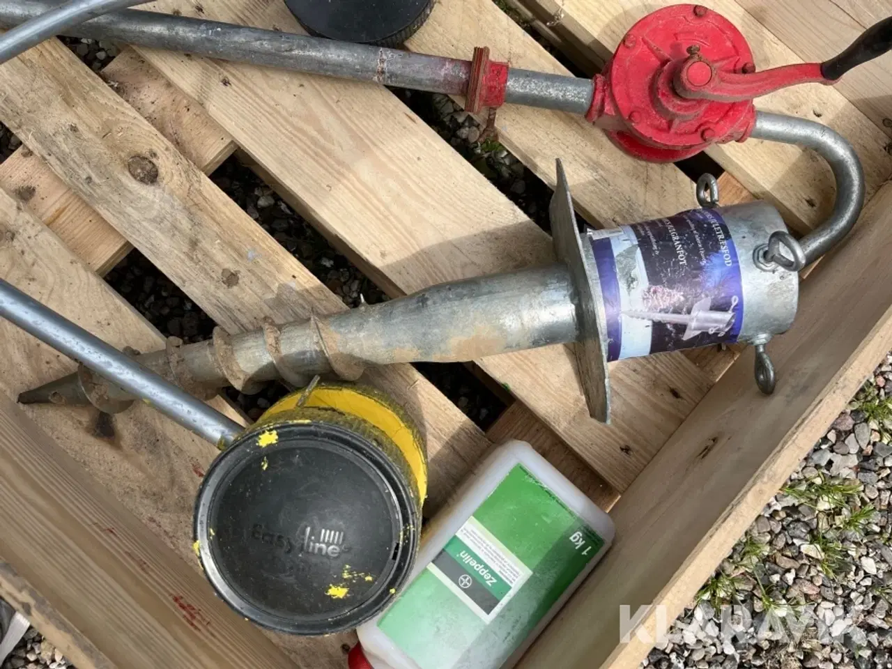 Billede 9 - Blandet lot - Brændeovn, jordbord og stibeoptegner