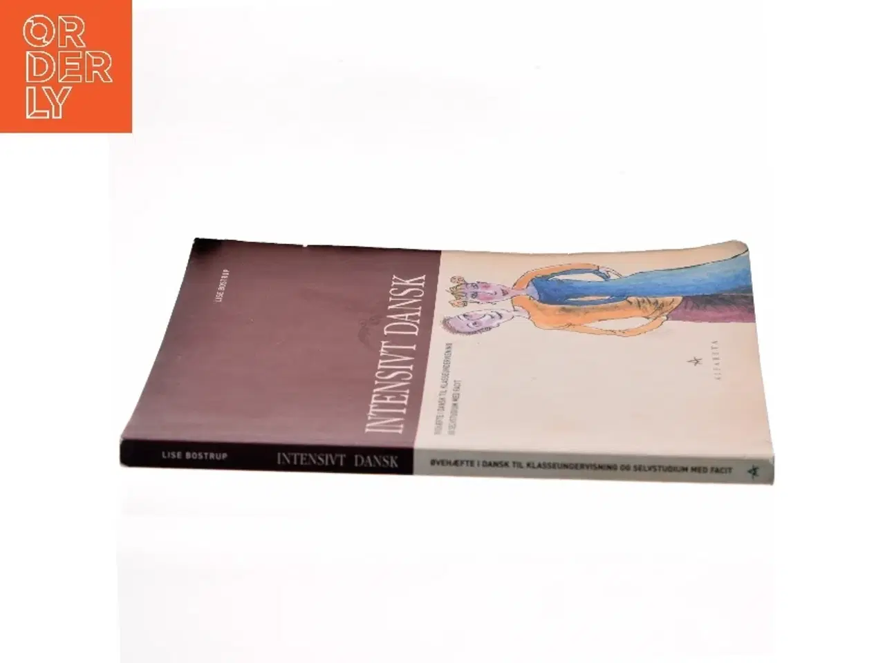 Billede 2 - Intensivt dansk : øvehæfte i dansk til klasseundervisning og selvstudium med facit af Lise Bostrup (Bog)