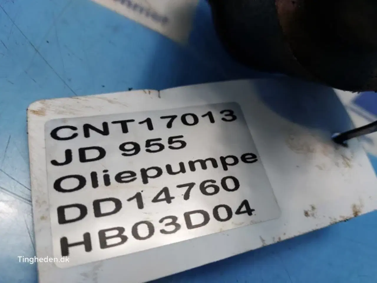 Billede 14 - John Deere 955 Oliepumpe DD14760