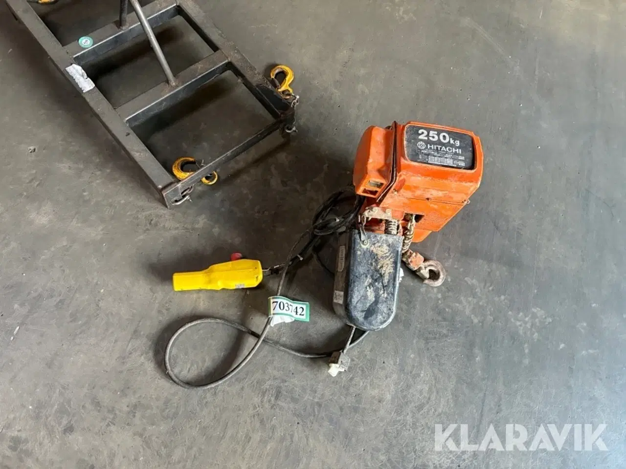 Billede 5 - Kran Hitachi 1/4s2 - 250kg