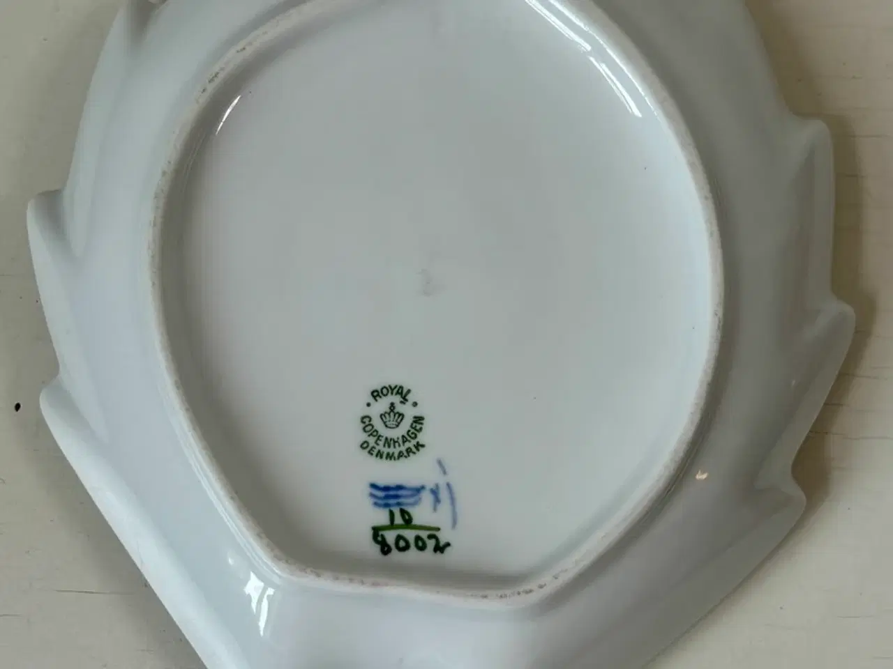 Billede 5 - Royal Copenhagen, Blå Blomst assiet / flettet