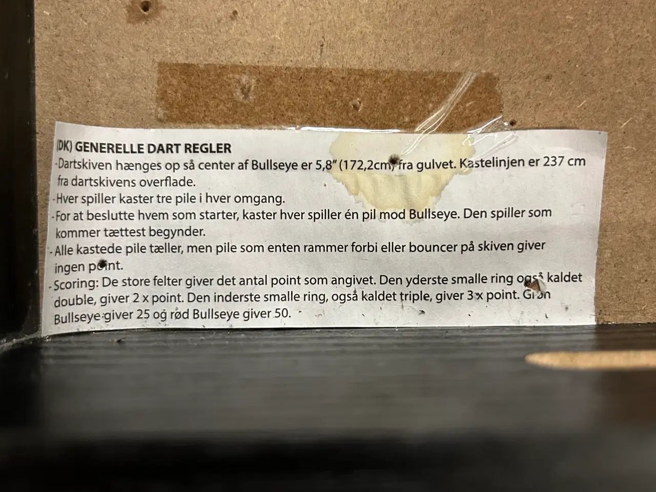 Billede 4 - Super lækkert dartskab i perfekt stand!
