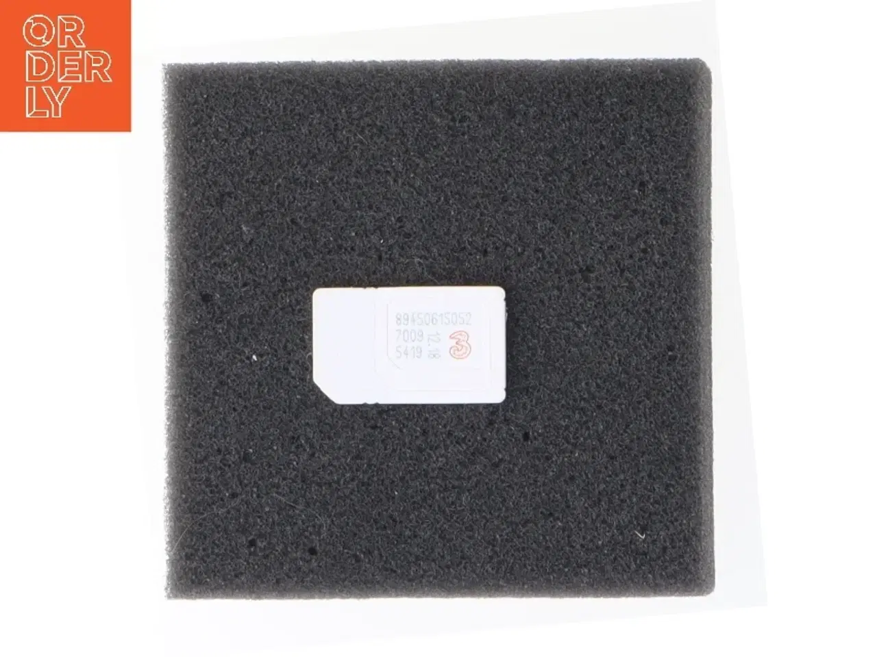 Billede 2 - Micro SIM-kort fra 3 (str. 2,5x1,5 cm)