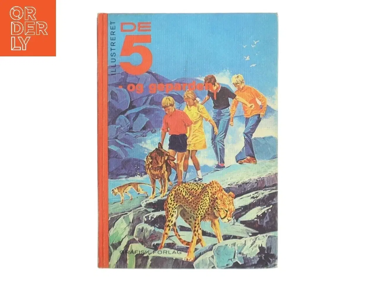 Billede 1 - Illustreret De 5 - og geparden af Enid Blyton (Bog)