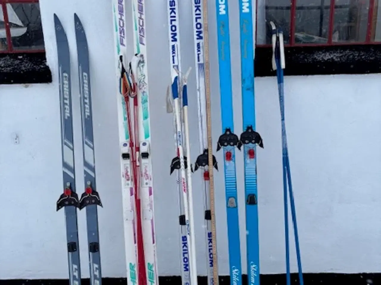 Billede 2 - Gode langrendsski med skistave
