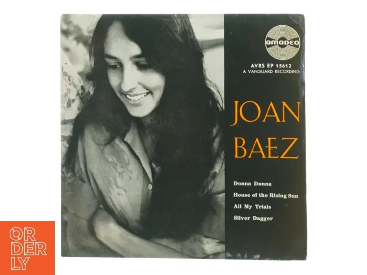 Billede 1 - Joan Baez vinyl EP (str. 18 x 18 cm)