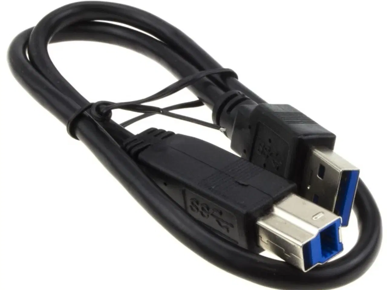 Billede 1 - SuperSpeed SS USB-A 3.0 han til USB-B 3.0 han USB