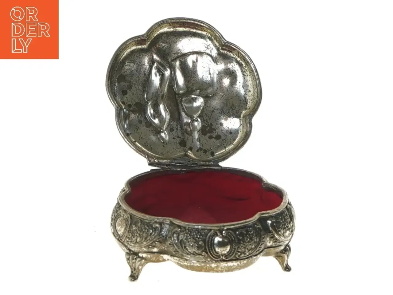 Billede 2 - Dekorativ smykkeskrin (str. 11x5 cm)