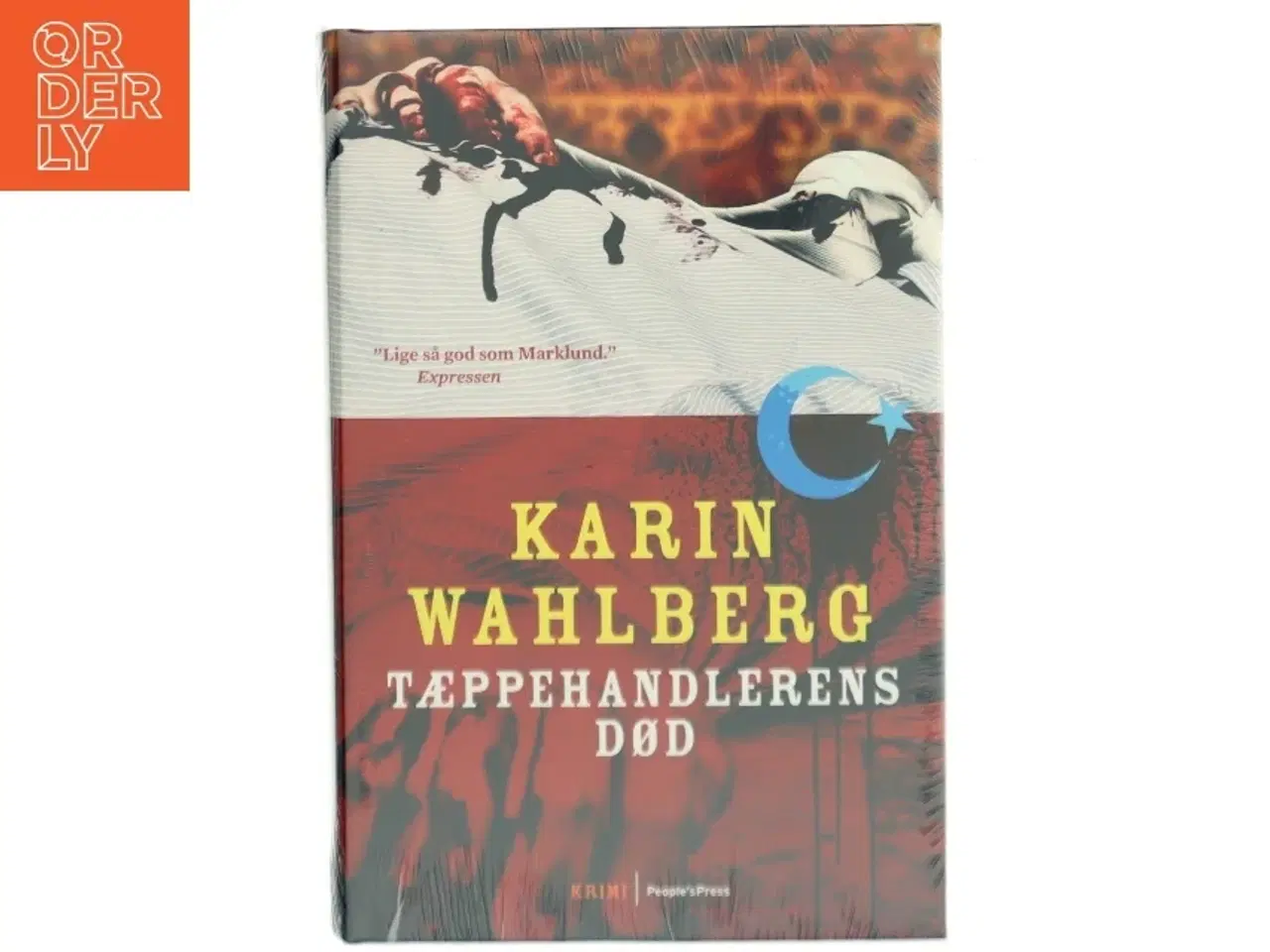 Billede 1 - Tæppehandlerens død : kriminalroman af Karin Wahlberg (Bog)