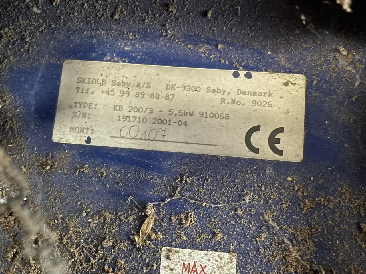 Billede 5 - Skiold type KB200/3  5,5 kW 910068