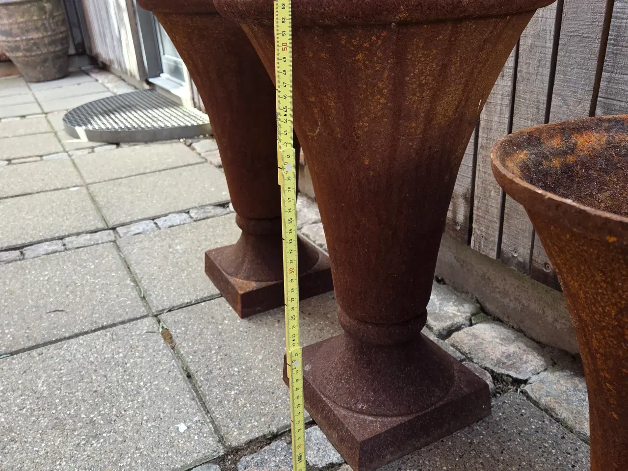 Billede 4 - støbejernskrukker 4 stk.