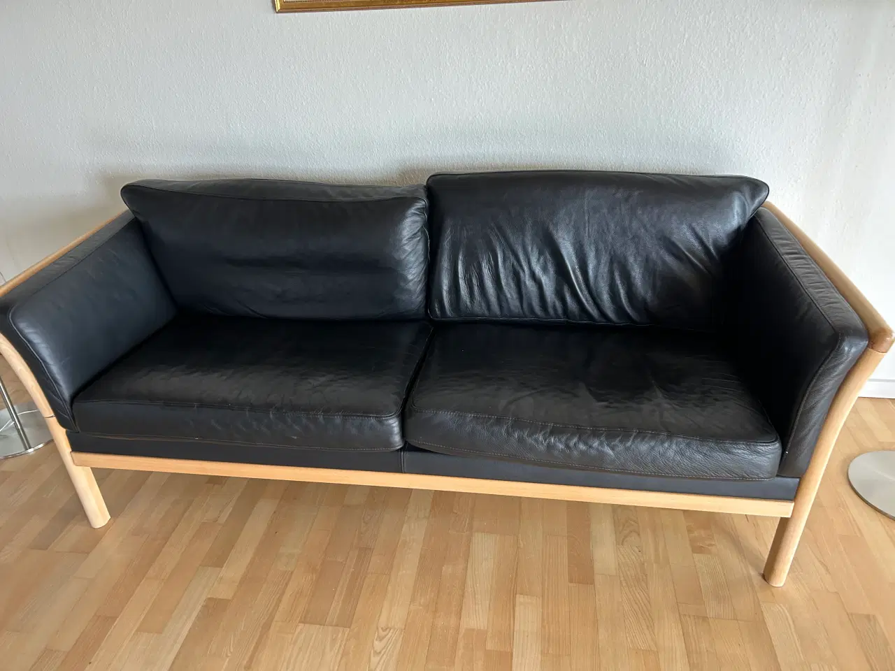 Billede 1 - Lædersofa Indbo Møbler