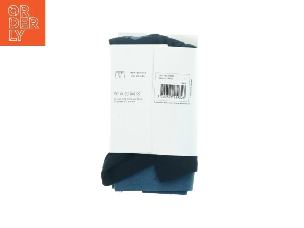 Billede 2 - Blå boxershorts fra Coop (str. Large)