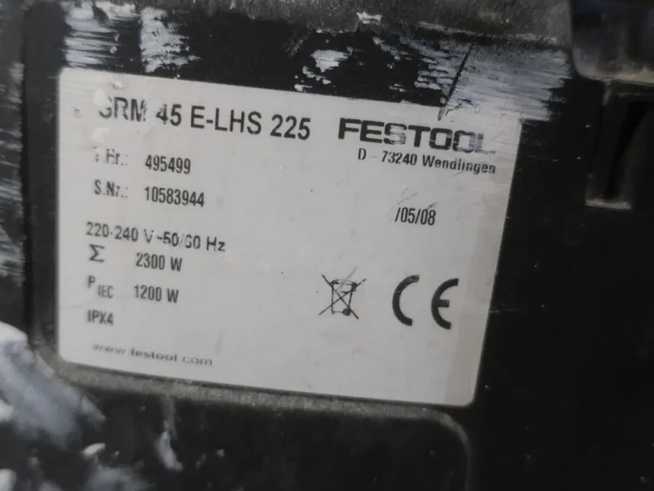 Billede 3 - Støvsuger FESTOOL SRM 45 E