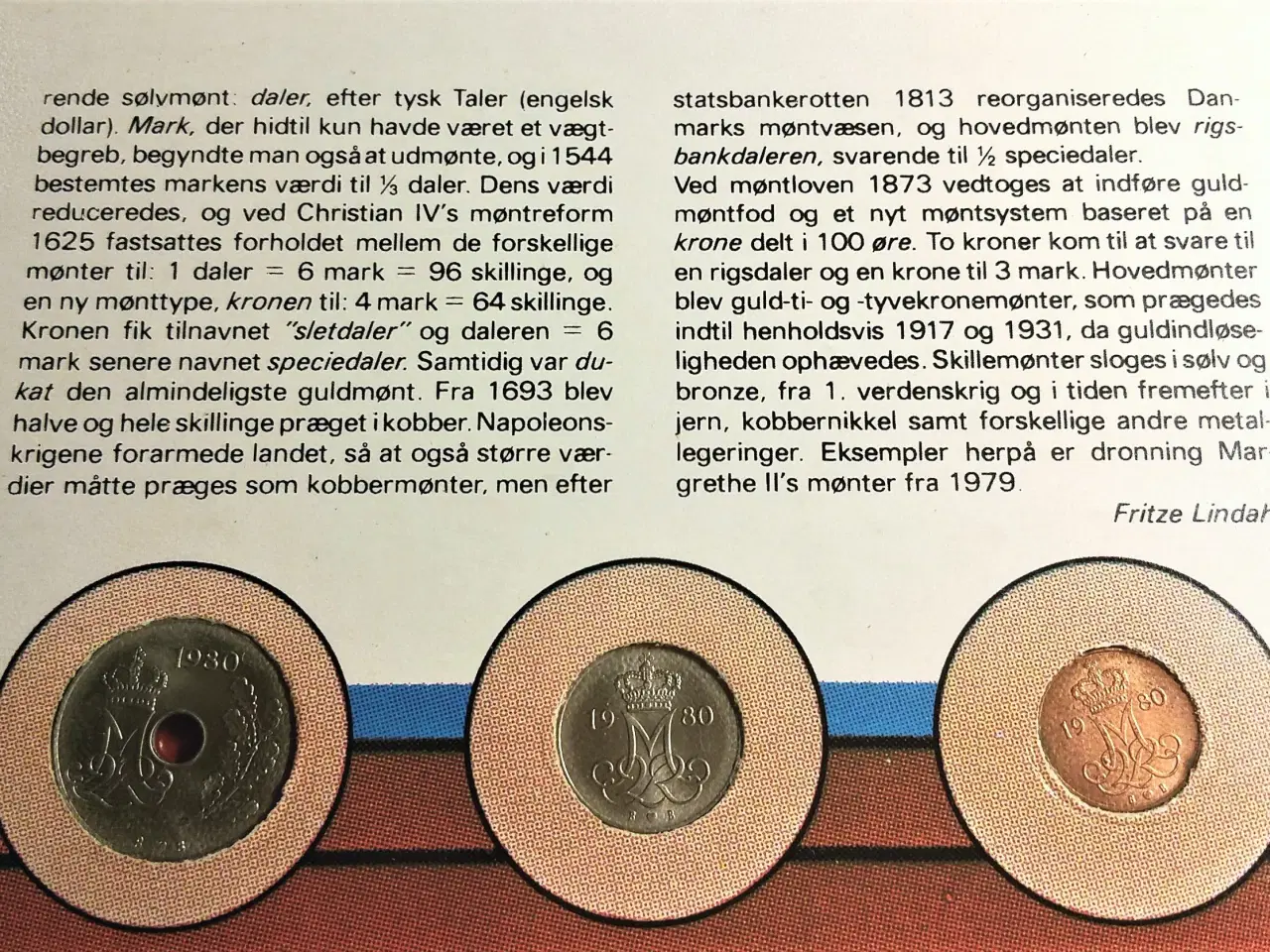 Billede 8 - HANDELSBANKEN  MØNTSÆT 1980 - 1989 Fra 25 til 45kr