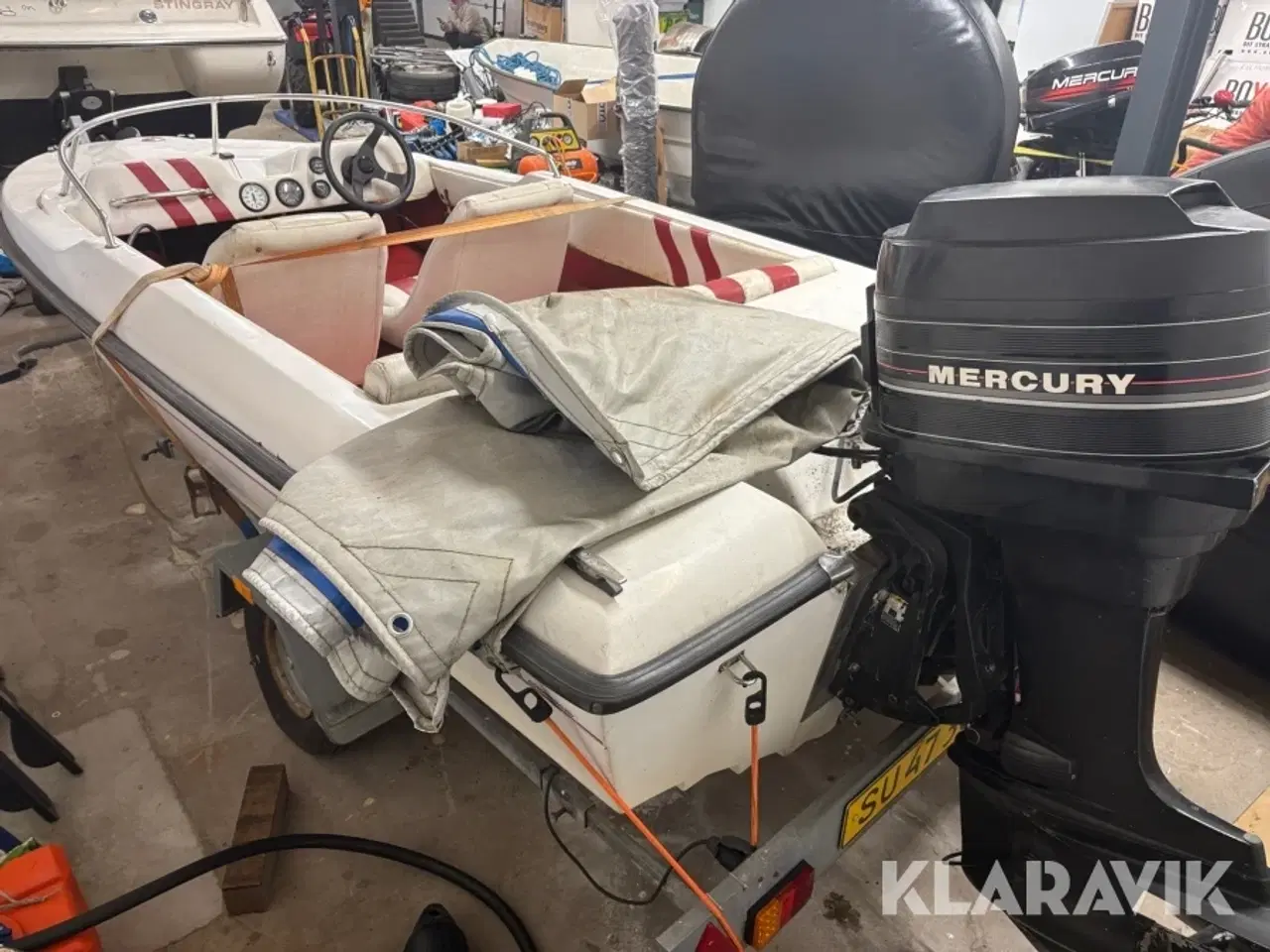 Billede 6 - Speedbåd + bådtrailer