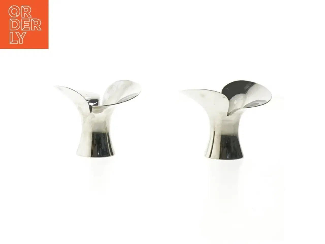 Billede 1 - Moderne bloom botanica lave lysestager fra Georg Jensen (str. 6,5 cm)