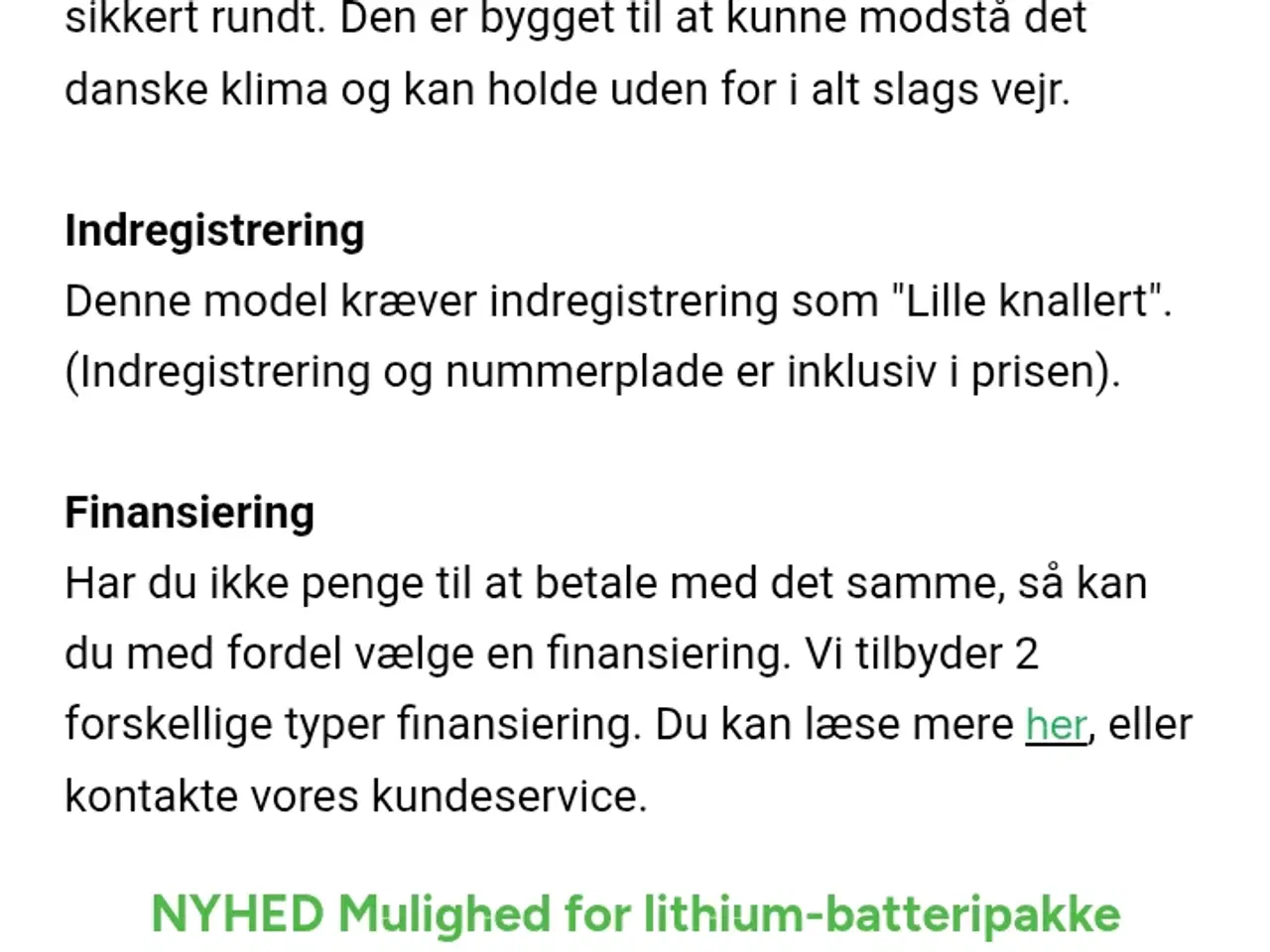 Billede 16 - Lindebjerg Kabinescooter 25 Country II