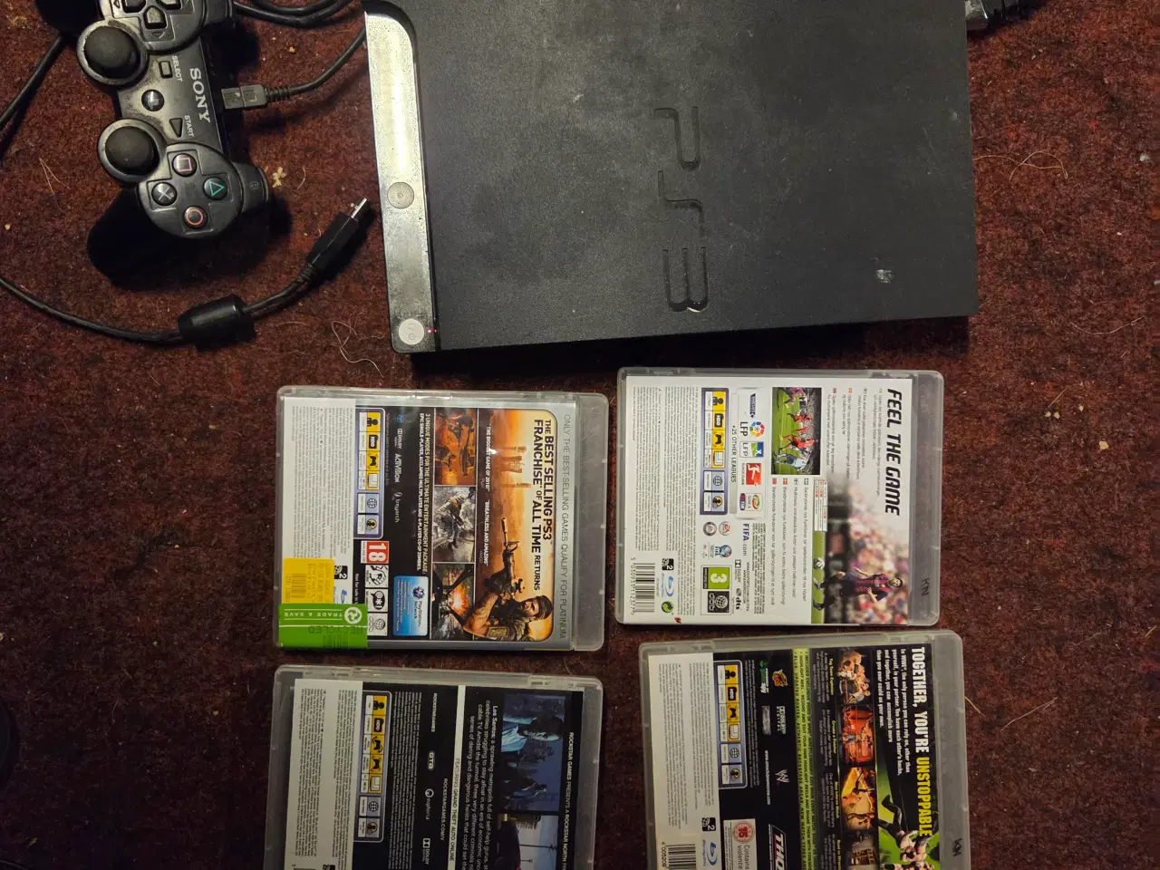 Billede 1 - Ps3+5 spil og controller