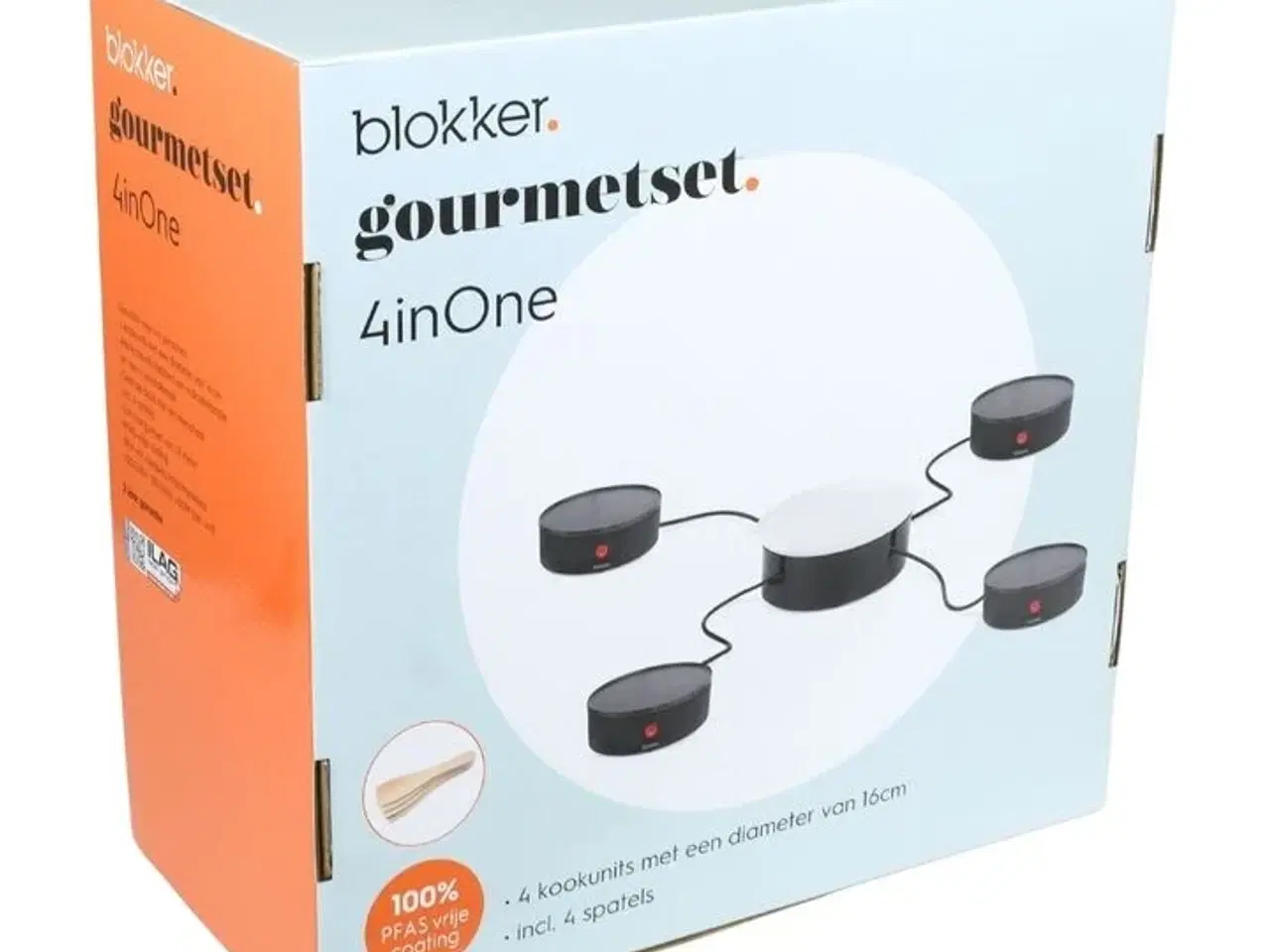 Billede 4 - Blokker raclette bl-24708 gourmet 4-i-en(ubrugt)