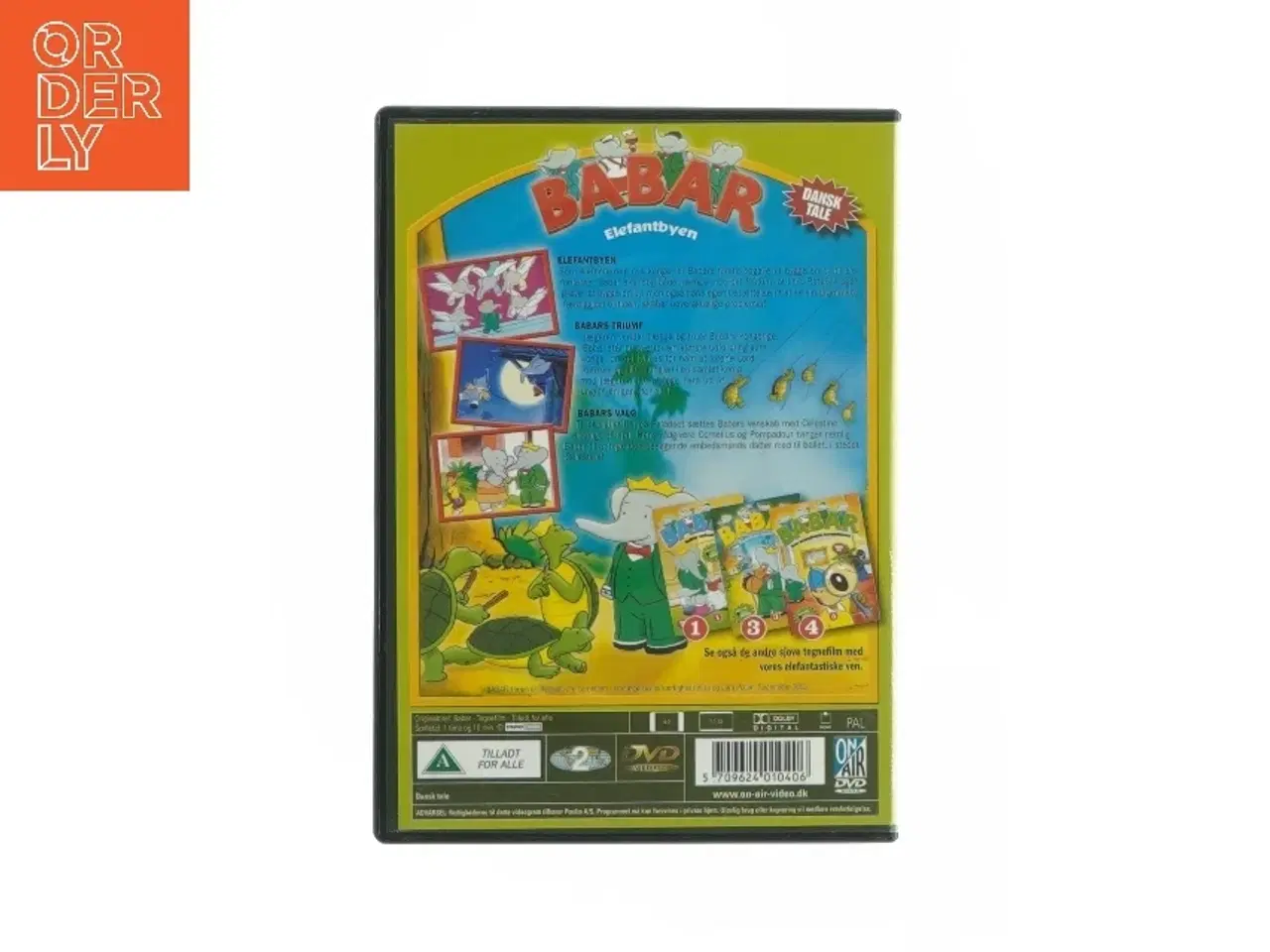 Billede 2 - Babar - elefantbyen (DVD)