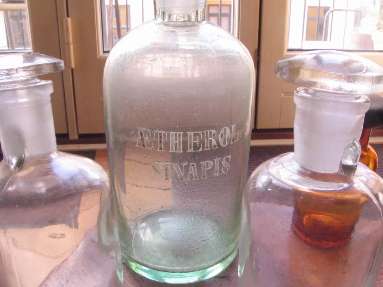 Billede 3 - Apotekerglas, små 5 stk.