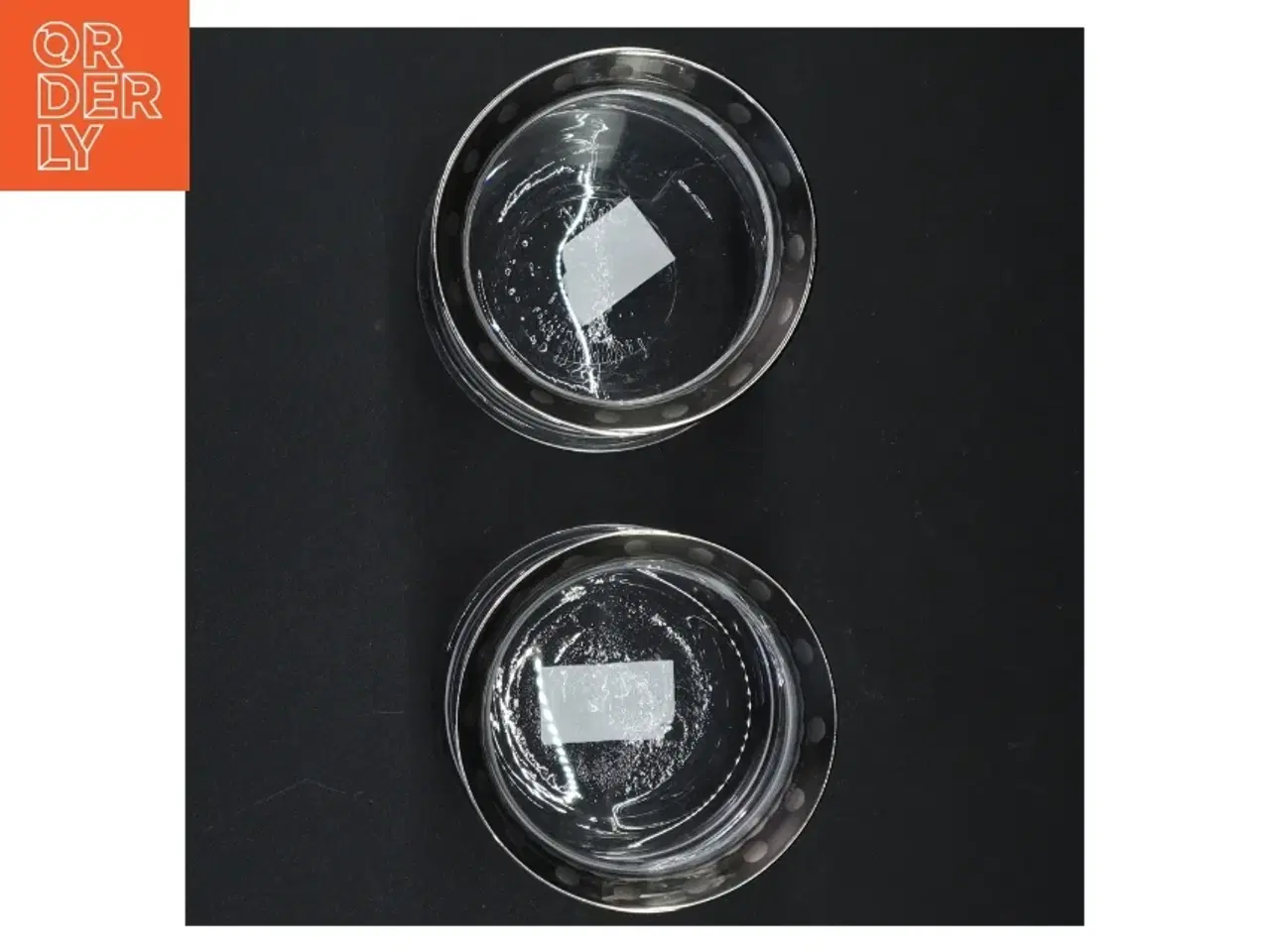 Billede 2 - Glaslysestager fra Scandinavian Design (str. 9,5 x 9 cm)