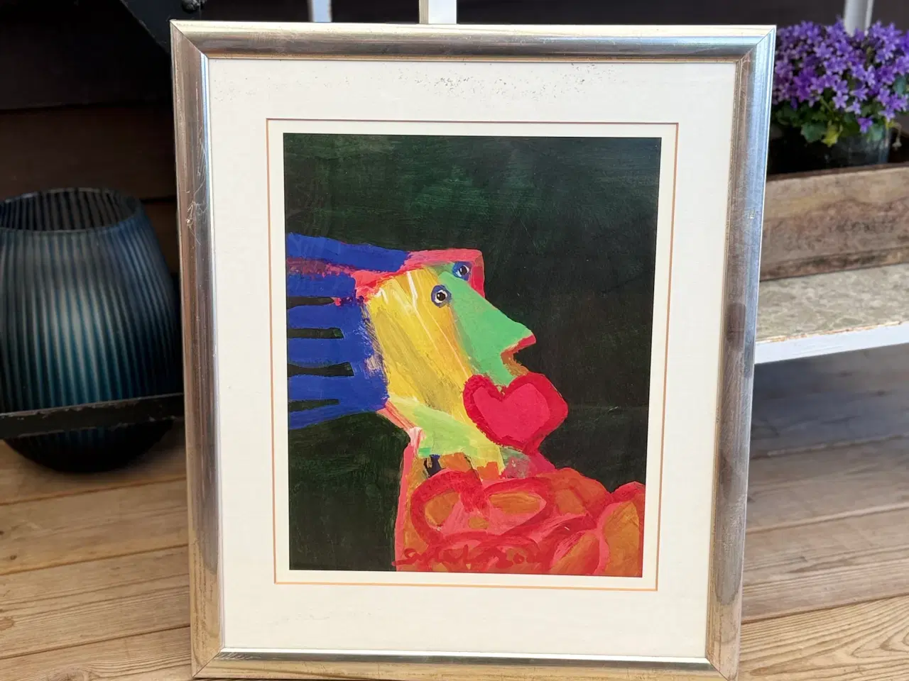 Billede 1 - Litografi af Leif Sylvester