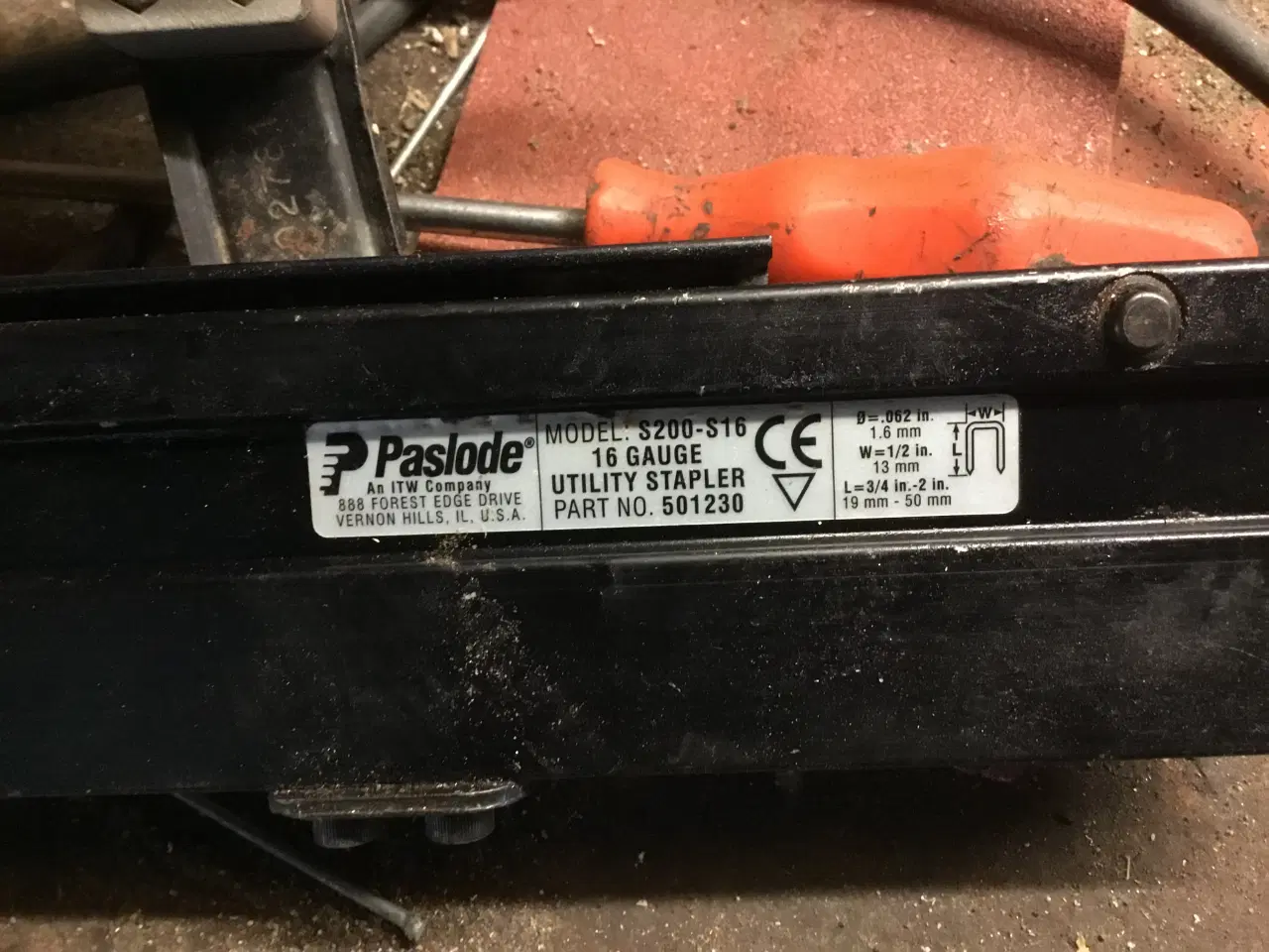 Billede 2 - Paslode klammepistol 