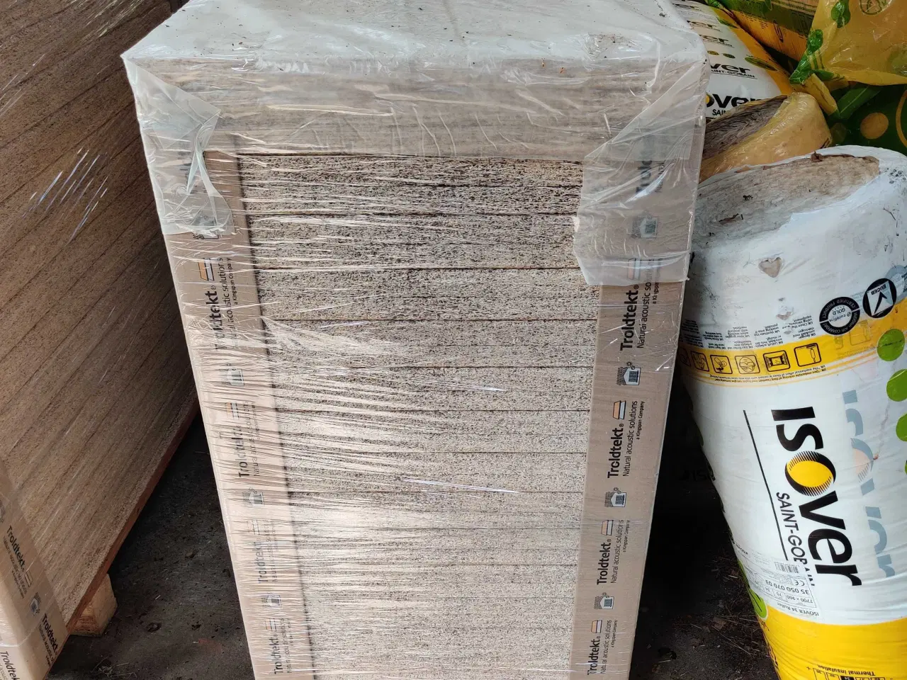 Billede 2 - Troldtekt plader 60x120x30, lys natur