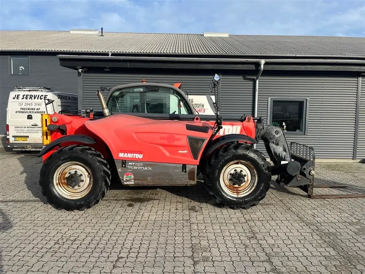 Billede 1 - Manitou MT 1135  med pallegafler