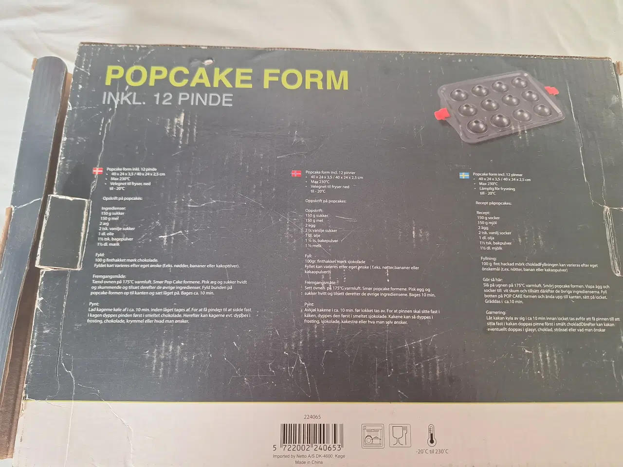 Billede 5 - Popcakeform