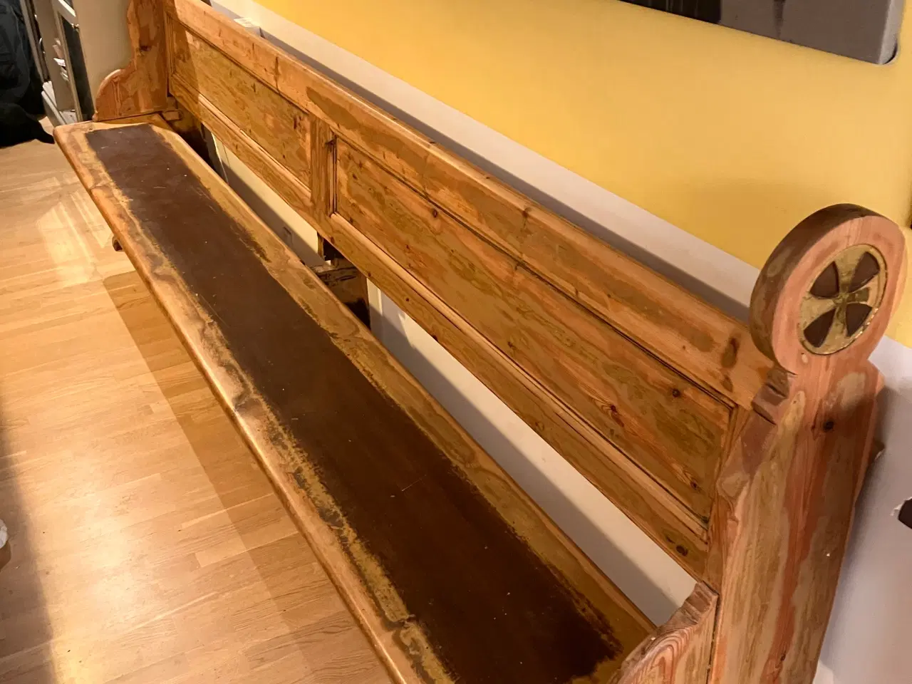 Billede 1 - Kirkebænk bænk