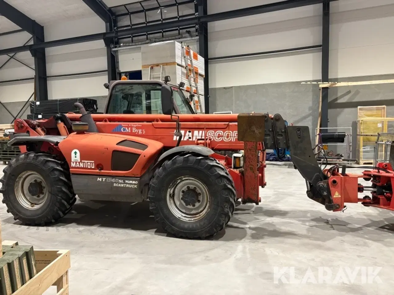 Billede 4 - Teleskoplæsser Manitou MT 1740 SL Turbo