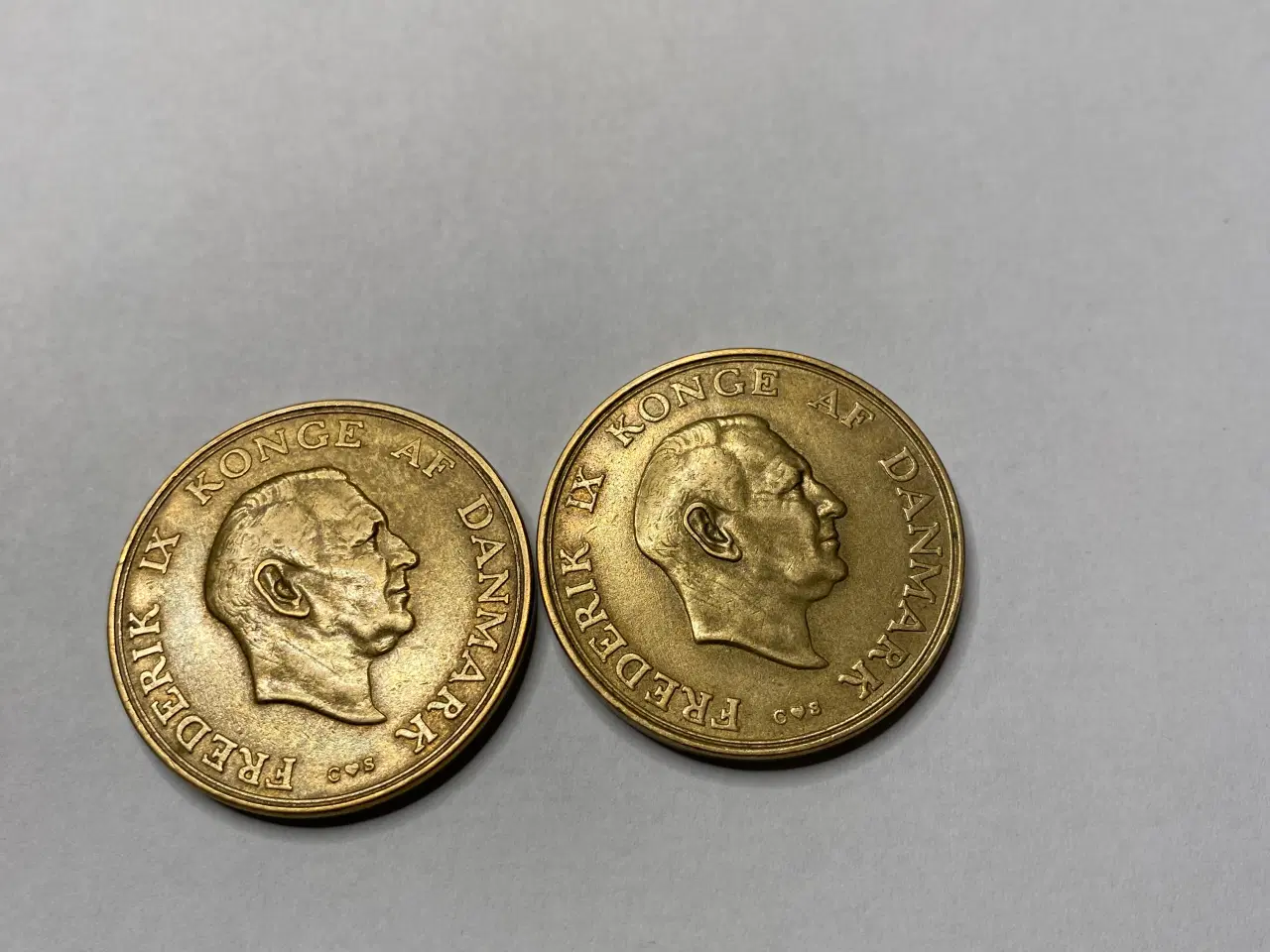 Billede 2 - Mønter 2 kroner 1957 og 1958